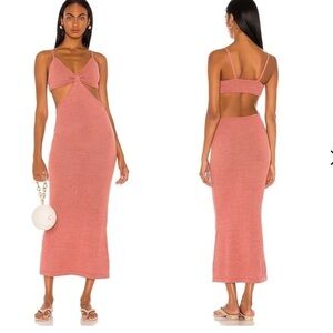 Cult Gaia Serita Knit cutout maxi